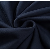 cheap Men&#039;s Elite Hoodies &amp; Sweatshirts-Men&#039;s Hoodie Black White Navy Blue Hooded Plain Pocket Christmas Gifts Work Sports &amp; Outdoor Active Cool Basic Fall Winter Clothing Apparel Hoodies Sweatshirts  Long Sleeve