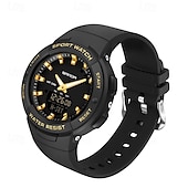 economico Orologi digitali-SANDA Da uomo Orologio digitale Di tendenza Orologio casual Orologio da polso Resistente agli urti Luminoso Cronometro Allarme sveglia Conto alla rovescia Resina Guarda