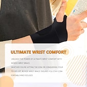 cheap Braces &amp; Supports-Wrist Brace Ulnar Wrist Brace Ultra-Thin Elastic for TFCC Tear,Wrist wraps Repetitive Wrist Use Injury,Support for Carpal Tunnel Pain Tendonitis Relief,Fits Both Wrists