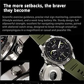 abordables Relojes inteligentes-Reloj inteligente gt45 para hombre, con bluetooth, llamadas, deportes al aire libre, asistente de voz, brújula, monitoreo de salud, rastreador de actividad física, reloj inteligente