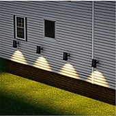 economico Fari Esterni-faretto da giardino impermeabile a 7 LED/10 LED alimentato ad energia solare, luce da parete esterna regolabile per luce da parete esterna per patio