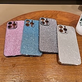 levne Pouzdra pro iPhone-telefon Carcasă Pro iPhone 16 Pro Max Plus iPhone 16 Pro Max iPhone 15 Pro Max Plus iPhone 15 Pro Max iPhone 14 13 12 Pro Max Plus iPhone 14 Pro Max iPhone 13 12 Pro Max Zadní kryt Bling Glitter