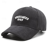 preiswerte Baseballkappe für Herren-Herren Cap Basecap Sonnenhut Kappe Rote Dunkelmarine Polyester Einstellbar Modisch Freizeitskleidung Festival Muster Stickerei Draussen Lässig / Alltäglich