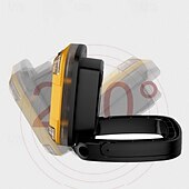 お買い得  作業灯-充電式 LED 作業灯 2000 ルーメン COB 投光器 内蔵 4000mAh 磁気ベース付き &amp;180度回転可能 5つの照明モード 作業現場照明 車の修理 キャンプ用 g500 1個