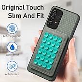 abordables Carcasas Samsung-teléfono Funda Para S24 S24 Ultra Plus S24 FE S23 S22 S21 S20 Ultra Plus FE A55 A35 A25 A15 5G A54 A34 A14 A73 A53 A33 A23 A13 A72 A52 A32 A22 A12 S25 Ultra Funda Trasera Magnética Soporte de carga