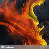 Homens Labareda Moletons Moletom Moda Legal Manga Longa Gola Redonda Festa Feriado Streetwear Preto Cinzento Preto Com Cordão Outono Inverno Designer baratos Padrão 3D-Homens Labareda Moletons Moletom Moda Legal Manga Longa Gola Redonda Festa Feriado Streetwear Preto Cinzento Preto Com Cordão Outono Inverno Designer