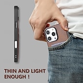 baratos Capas para iPhone-telefone Capinha Para iPhone 16 Pro Max Plus iPhone 15 Pro Max Plus iPhone 14 13 12 11 Pro Max Plus iPhone 14 Pro Max Capa traseira Slot para cartão Antichoque Retro TPU Couro PU
