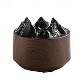 economico Umidificatori e deumidificatori-Diffusore di aromaterapia simulato a forma di vulcano e iceberg con telecomando, 7 luci colorate, diffusore di fragranze per deodorante per ambienti temporizzato