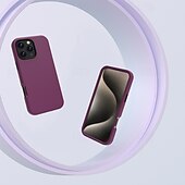 Недорогие Чехлы для iPhone-телефон Кейс для Назначение iPhone 16 Про Макс Плюс Айфон 15 Про Макс Плюс Кейс на заднюю панель Защита от удара Ретро ТПУ ПК