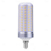 abordables Luces LED de maíz-Bombillas LED tipo maíz con base E14 E27, 85-265 V, 30 W, 40 W, equivalente a 250 W, no regulables, para iluminación del hogar, 1 unidad
