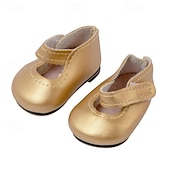 baratos Conjuntos de Roupas e Acessórios para Bonecas-7 pares de sapatos de boneca botas acessórios de bonecas para boneca de 18 polegadas