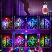 preiswerte Sternengalaxie Projektorlichter-DJ-Beleuchtung Sound Party Auto USB Mini Disco Ball Licht RGB Multi Farbe Auto Atmosphäre Zimmer Dekoration Lampe Strobe Licht 2 Stücke 4 Stücke