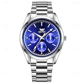 ieftine Ceasuri Quartz-Ceas de mână pentru bărbați quartz fashion casual cu lumina impermeabil decorativ din oțel