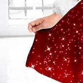 halpa Lasten joulumekot-Lapset Tyttöjen Mekko Kaltevuus Pitkähihainen Joululahjat Kausaliteetti Turkiskoristeet Crewneck Tyylikäs Ihana Polyesteri Reisipituinen Rento mekko Kellomekko A linjainen mekko Syksy Talvi 3-10