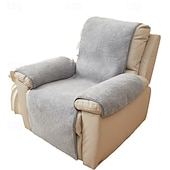 abordables Fauteuils inclinables, à oreilles-Housse de fauteuil inclinable en polaire, douce et confortable, parfaite pour protéger et rafraîchir votre fauteuil inclinable, ajoute confort et chaleur à votre salon ou à votre décoration de cinéma