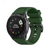 levne Pásky na hodinky Garmin-Pásek hodinek pro Garmin Fenix 8 51mm 7X Pro 6X 5X Plus Epix Pro Tactix 7 Amoled Instinct 2X Quatix Enduro Descent Mk2i Mk2 26mm Silikon Výměna, nahrazení Popruh Nastavitelný Sportovní značka Náramek