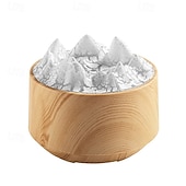 economico Umidificatori e deumidificatori-Diffusore di aromaterapia simulato a forma di vulcano e iceberg con telecomando, 7 luci colorate, diffusore di fragranze per deodorante per ambienti temporizzato