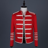 cheap Tops-Retro Vintage Rococo Coat Masquerade Circus Jacket Prince Aristocrat Men&#039;s Carnival Masquerade Event / Party Adults&#039; Coat Spring Fall &amp; Winter