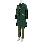 baratos Trajes Masculinos-Bruxa Fada Fiyero Roupa Ocasiões Especiais Ternos / Conjuntos e Blazeres Trajes temáticos de filmes e séries Cosplay filme for Homens Adulto Dia Das Bruxas Carnaval Espetáculo Festa Palco