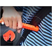preiswerte Innenraum-Autozubehör-Auto-Sicherheitshammer, 2er-Pack, Autofenster-Glasbrecher und Sicherheitsgurtschneider, 2-in-1-Auto-Notfall-Rettungshammer, Auto-Notfall-Rettungs- und Fluchtwerkzeug