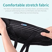 abordables Aparatos ortopédicos-Cinturón de soporte para hernia inguinal ajustable para hombres y mujeres, con 4 almohadillas de compresión, soporte para hernia inguinal o deportiva