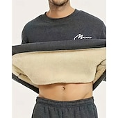 tanie Męskie bluzy 3D-Męskie Bluza dresowa Czarny Rumiany róż Czerwony Zielony Jasnoszary Półgolf Równina Sport i turystyka Codzienny Święto Poliester Moda miejska Podstawowy Codzienny Jesień i zima Odzież Bluzy z kapturem