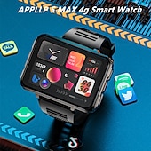 Недорогие Смарт-часы-LOKMAT APPLLP 5 MAX Умные часы 2.4 дюймовый Смарт-часы-телефон 3G 4G Bluetooth Педометр Напоминание о звонке Датчик для отслеживания сна Совместим с Android iOS Женский Мужчины GPS