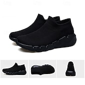 preiswerte Sneaker für Herren-Rote Flyknit-Sneaker für Herren, leichte und atmungsaktive, stylische Freizeitschuhe für den Alltag, Outdoor-Aktivitäten und Sport