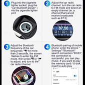 お買い得  車用Bluetoothキット/ハンズフリー-pd18 FMトランスミッター カーMP3プレーヤー デュアルUSBハンズフリーBluetoothアダプター