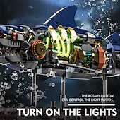 זול צעצועים בנייה-אבני בניין דגם בעלי חיים 687 pcs תואם מעטפת פלסטיק לגו יצירתי צעצועים לחץ לחץ דם אינטראקציה בין הורים לילד לילד צעצועים מתנות