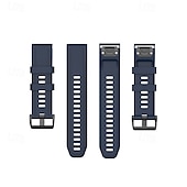 levne Pásky na hodinky Garmin-Pásek hodinek pro Garmin Fenix 8 43mm 7S Pro 6S 5S Plus Epix Pro 42mm Approach S70 42mm Instinct 2S Descent Mk2S D2 Delta S 20mm Silikon Výměna, nahrazení Popruh Nastavitelný Sportovní značka Náramek