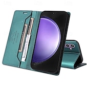 Χαμηλού Κόστους Samsung Θήκη-τηλέφωνο tok Για S24 S24 Ultra Plus S24 FE S23 S22 S21 S20 Ultra Plus FE S25 Ultra Αναποδογυρίστε το κάλυμμα με βάση στήριξης Υποδοχή κάρτας Ανθεκτική σε πτώσεις Ρετρό TPU PU δέρμα
