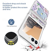 Χαμηλού Κόστους Samsung Θήκη-τηλέφωνο tok Για Z Flip 6 Θήκη κάρτας πορτοφολιού με βάση στήριξης Ανθεκτική σε πτώσεις Ρετρό TPU PC