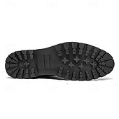 abordables Semi-formel-chaussures oxford pied-de-poule pour hommes - lacets en similicuir marron avec détails brogue et semelle robuste pour une tenue décontractée et formelle