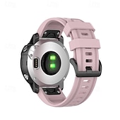 levne Pásky na hodinky Garmin-Pásek hodinek pro Garmin Fenix 8 43mm 7S Pro 6S 5S Plus Epix Pro 42mm Approach S70 42mm Instinct 2S Descent Mk2S D2 Delta S 20mm Silikon Výměna, nahrazení Popruh Nastavitelný Sportovní značka Náramek