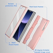 Недорогие Чехлы для Samsung-телефон Кейс для Назначение Z-сгиб 6 Кейс на заднюю панель со стендом Защита от удара Ретро ТПУ ПК