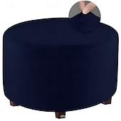 abordables Housse de pouf-Housse de pouf extensible et durable, parfaite pour protéger et rafraîchir votre pouf, ajoute du style et du confort à n&#039;importe quel décor de salon ou de chambre à coucher