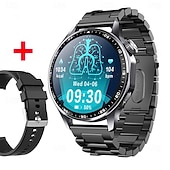 abordables Bracelets connectés-696 F210 Montre intelligente 1.55 pouce Montre intelligente avec bracelet Bluetooth ECG + PPG Podomètre Rappel d&#039;Appel Compatible avec Android iOS Hommes Mode Mains-Libres Rappel de Message IPX-0