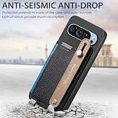 رخيصةأون جراب للهواتف الأخرى-هاتف غطاء من أجل بكسل 9 برو بيكسل 9 برو اكس ال Pixel 8 Pro Pixel 8 بكسل 9 Pixel 7 Pixel 7 Pro غطاء خلفي مع حامل مغناطيس دعم الشحن اللاسلكي مكتب  /  الأعمال TPU جلد PU