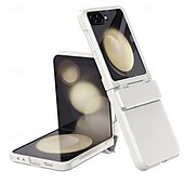 お買い得  サムスン用ケース-電話 ケース 用途 Zフリップ6 Z Flip 5 バックカバー とスクリーンプロテクター 耐衝撃 レトロ風 TPU PC