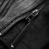 בגדי ריקוד גברים ז'קטים מעור מעיל פליס מעיל אופנוענים מעיל עור וינטג' יומי חופשה עמיד שמור על חום הגוף כיס סתיו חורף אחיד אופנתי קלסי עומד רגיל שחור חום תלתן Jackets זול מעיין עור-בגדי ריקוד גברים ז'קטים מעור מעיל פליס מעיל אופנוענים מעיל עור וינטג' יומי חופשה עמיד שמור על חום הגוף כיס סתיו חורף אחיד אופנתי קלסי עומד רגיל שחור חום תלתן Jackets