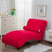 abordables Housse de canapé-housse de chaise longue en velours housse de luxe pour salon housse de chaise longue d&#039;intérieur extensible ultra douce lavable en machine