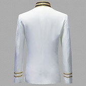 cheap Tops-Retro Vintage Rococo Coat Masquerade Circus Jacket Prince Aristocrat Men&#039;s Carnival Masquerade Event / Party Adults&#039; Coat Spring Fall &amp; Winter