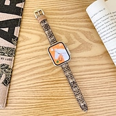 baratos Pulseiras de Apple Watch-Pulseira Esportiva Compatível com Pulseira Apple Watch 38mm 40mm 41mm 42mm 44mm 45mm 49mm Fecho de Metal Ajustável Tecido pulseira de substituição para iwatch Ultra 2 Series 9 8 7 SE 6 5 4 3 2 1