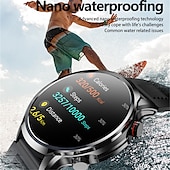 abordables Relojes inteligentes-EX100 Reloj inteligente 1.95 pulgada Smartwatch Reloj elegante Bluetooth Podómetro Recordatorio de Llamadas Seguimiento del Ejercicio Compatible con Android iOS Mujer Hombre Larga espera Llamadas con