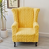 abordables Fauteuils à oreilles-housse de chaise à oreilles extensible imprimée housse durable et élastique avec un design imprimé élégant parfaite pour protéger et rafraîchir votre chaise à oreilles idéale pour la décoration
