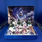お買い得  アドベントカレンダー-ヴェラリスアドベントカレンダー2025、12日クリスマスアドベントカレンダー、宝石＆文房具＆ガジェット付きクリスマスカウントダウンカレンダー、大人と子供向けクリスマスギフト