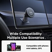 cheap Car Holder-Dashboard Phone Holder Rotatable Magnetic Phone Holder for Car Dashboard Compatible with All Mobile Phone Phone Accessory