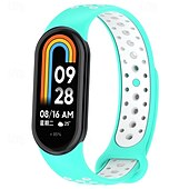 رخيصةأون عصابات الساعات الأخرى-حزام الساعة الذكية متوافق مع Xiaomi Mi Band 8 ساعة ذكية حزام قابل للتعديل حلقة فردية عصابة الرياضة إستبدال معصمه
