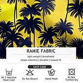 economico Pantaloni casual stampati da uomo-Per uomo Palma Pantaloni Vita normale Vita elastica con coulisse Hawaiano Informale Esterno Per eventi Abbigliamento mare Pantaloni a gamba dritta Estate Primavera Autunno Stampa 3D Giallo Rosa Blu